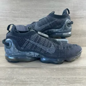 Nike Air VaporMax Flyknit Black Gray Athletic Shoes CJ6740-002 Men's 14