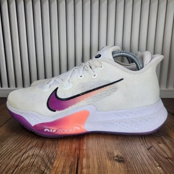 Nike Air Zoom BB NXT CK5707-100 Mens Sz 8.5 Hyper Violet Crimson Sneakers Shoes