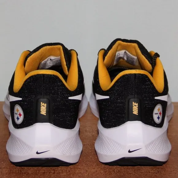 Nike Air Zoom Pegasus 39 Pittsburgh Steelers Running Shoes Mens 10 11.5 12 12.5