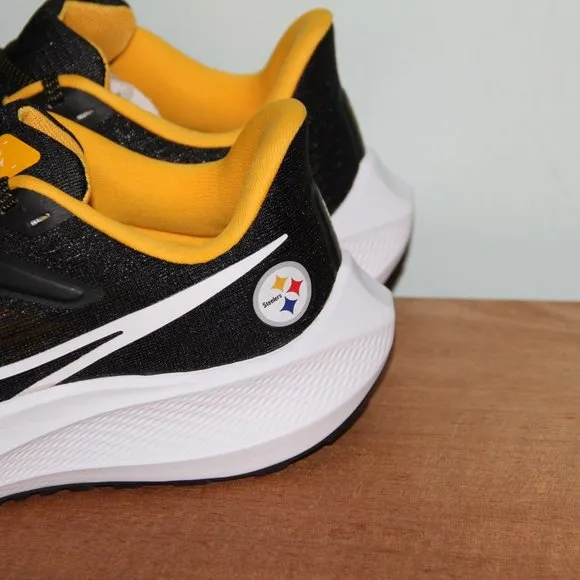 Nike Air Zoom Pegasus 39 Pittsburgh Steelers Running Shoes Mens 10 11.5 12 12.5