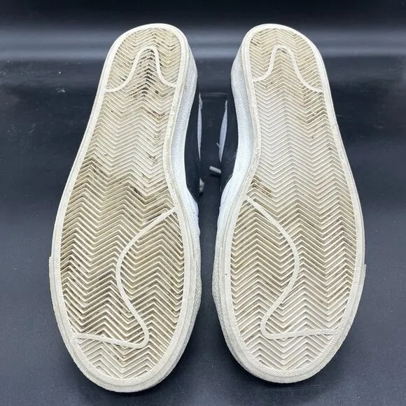 Nike Blazer 77 Jumbo Low Men Sneakers 9.5 White Leather Shoes DN2158-101