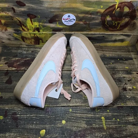 Nike Blazer Low '77 Women's Size 11.5 Men's 10 Salmon Suede‎ Shoes FQ8060-800