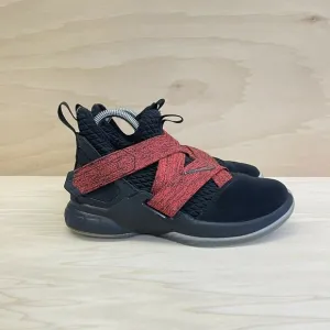 Nike Boys Lebron Soldier XII AA1352-003 Black Basketball Shoes Sneakers Size 5Y