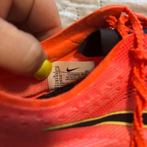 Nike Bright Orange Running Shoes