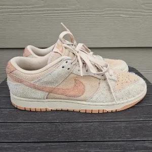 Nike Dunk Low Burnt Sunrise Suede Sneakers HF5075-287 Womens Size 9.5