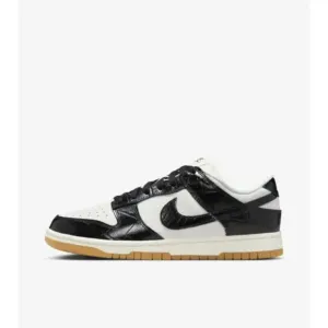 Nike Dunk Low LX FJ2260-003 Sneakers Women's Black Leather Lifestyle Shoes PSS53