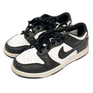 Nike Dunk Low Panda Black White Shoes Little Kid Size 1.5 Athletic Sneaker