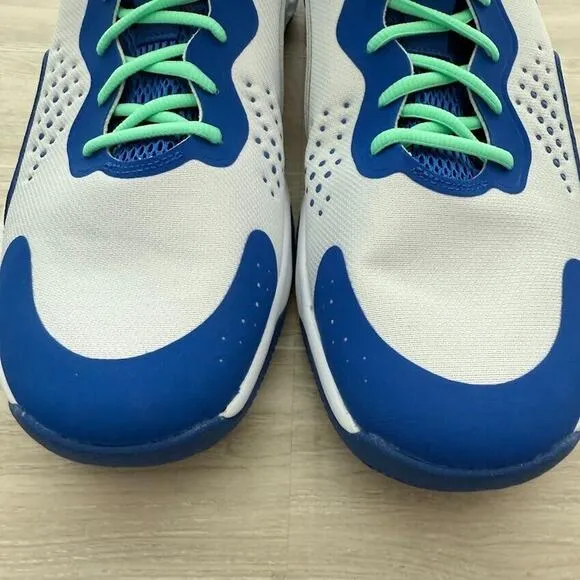 Nike Fly By Mid 3 Basketball Shoes Men's Size 14 Sneakers White /Blue DD9311102