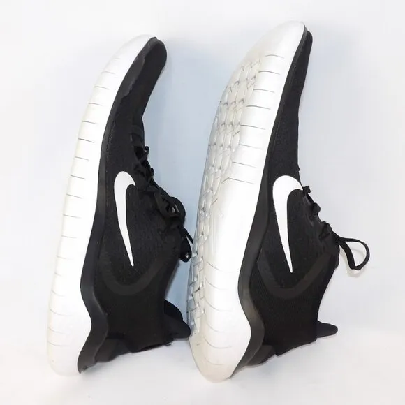 Nike Free RN 2018 Men's Size 13 Black Trainer Running Shoes 942836-001