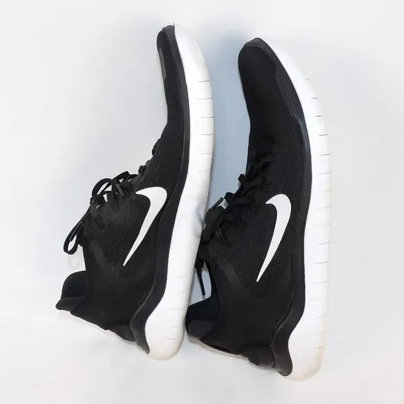 Nike Free RN 2018 Men's Size 13 Black Trainer Running Shoes 942836-001