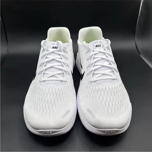Nike Free RN 2018 Running Shoes White/Black (942836-100) Men's Size 10