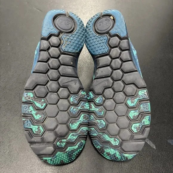 Nike Free Trainer 5.0 Men's Size 11 Blue/Green Athletic Shoes