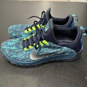 Nike Free Trainer 5.0 Men's Size 11 Blue/Green Athletic Shoes