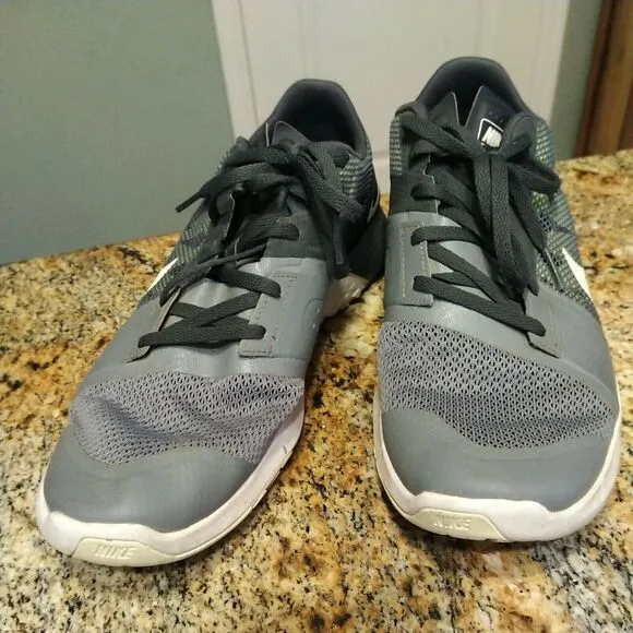 Nike FS Lite TR (807113-007) Gray Green,and White Athletic Shoes Men 10 Trainers