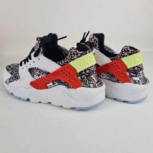 Nike Huarache Run SE GS White Kids Running Shoes