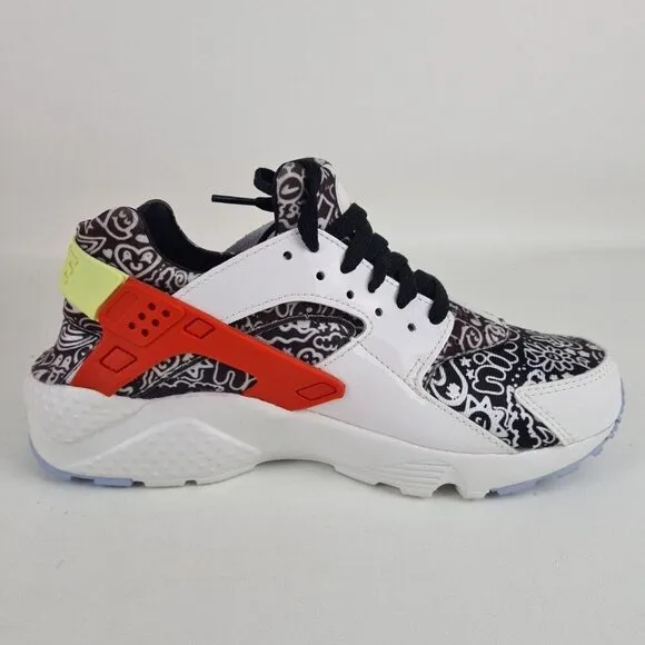 Nike Huarache Run SE GS White Kids Running Shoes