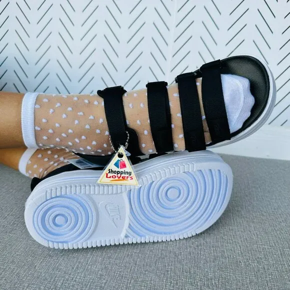 ⭐Nike Icon Classic Platform Chunky Size 9 Women's Sandals Black DH0224-001 New