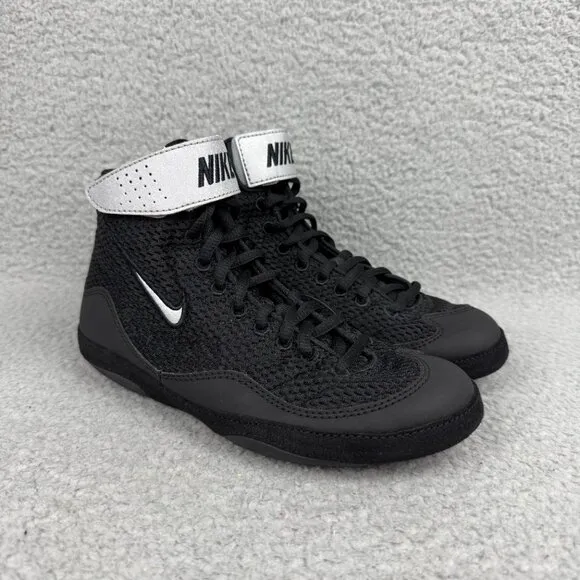 Nike Inflict 3 Kids 3.5 Shoes Black Wrestling Boxing Sneakers Youth Boys Mens