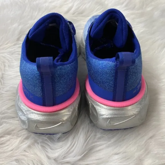 Nike Invincible Run Flyknit 3 Womens Running Shoes Blue DX5051-400 VNDS Sz 10.5