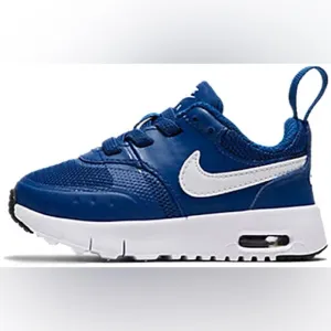 Nike Kids Air Max Vision Blue &amp; White Sneakers Size 11C