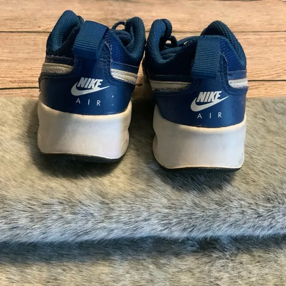 Nike Kids Air Max Vision Blue &amp; White Sneakers Size 11C