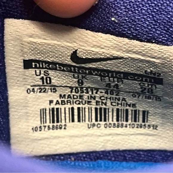 Nike Kobe 10 X Low Emerald City Blue Green Silver