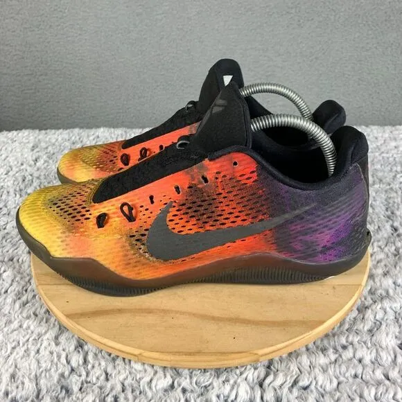 Nike Kobe‎ 11 Sunset Basketball Shoes Men's 8.5 Multi Sneakers RARE 836183-805