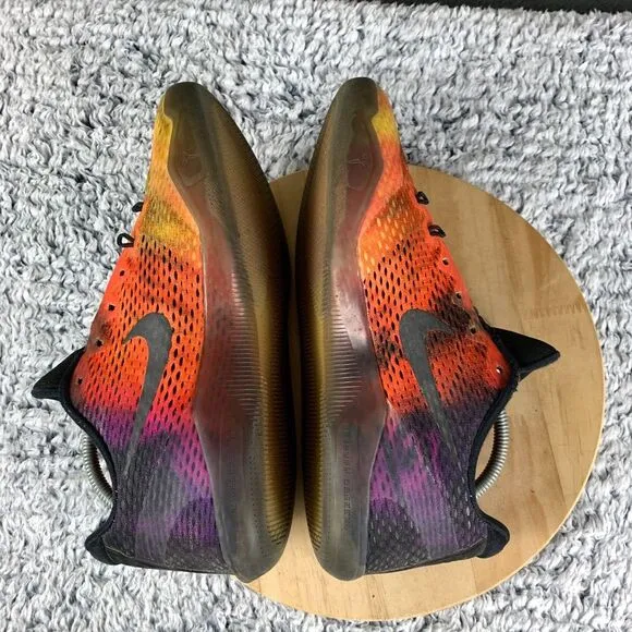 Nike Kobe‎ 11 Sunset Basketball Shoes Men's 8.5 Multi Sneakers RARE 836183-805