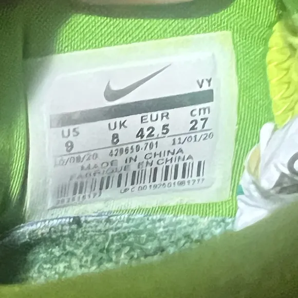 Nike Kobe 6 protro grinch sneakers