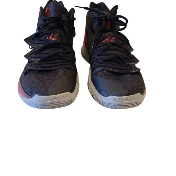 Nike Kyrie 5 Bred AO2918-600 Size 12 Basketball shoes Black Red
