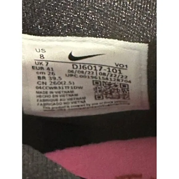 Nike Kyrie‎ 8 &quot;White Black&quot; DJ6017-101 Men's size 8 NWOT