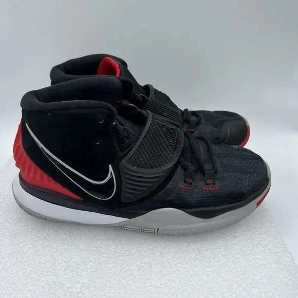 Nike Kyrie GS Black Leather Mesh Basketball Shoes BQ5599-002 Youth Size 5Y