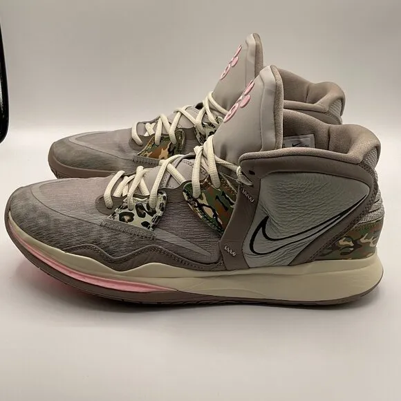 Nike Kyrie Infinity Basketball Shoes size 13 Camo‎ Leopard Sneakers Athletic