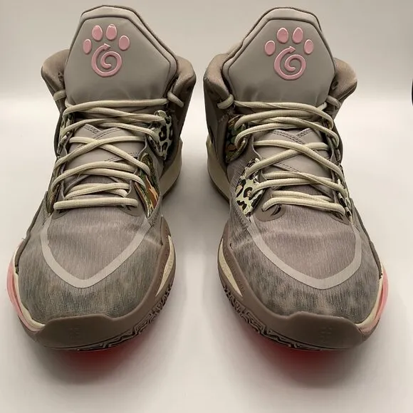 Nike Kyrie Infinity Basketball Shoes size 13 Camo‎ Leopard Sneakers Athletic