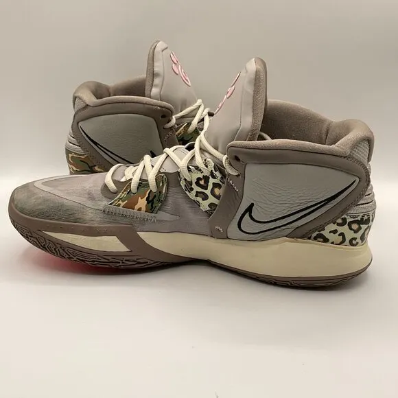 Nike Kyrie Infinity Basketball Shoes size 13 Camo‎ Leopard Sneakers Athletic