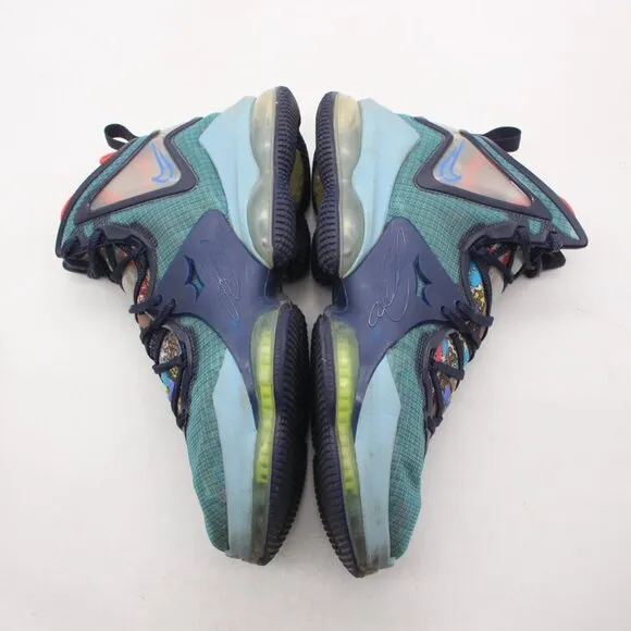 Nike LeBron 19 Men's Size 11 Athletic Basketball Shoes ‘Fast Food ‘CZ0203 400