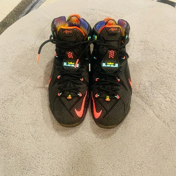 NIKE LeBron James 12’s Multi Color Sneakers