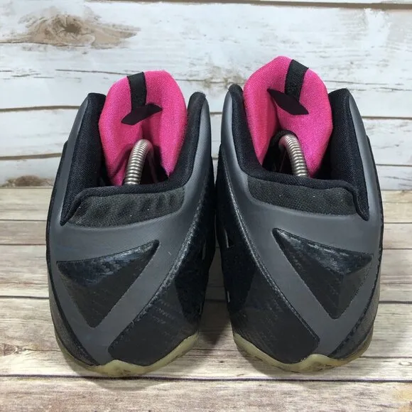 Nike Lebron James XI Miami Night Shoes Mens Size 12 Athletic 616175-003 B-Ball