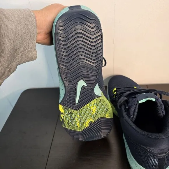 NIKE LEBRON WITNESS VIII 8 FB2239-402 Armory Navy/Green Frost/Bicoastal/Cyber 13