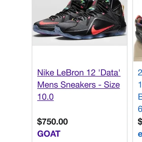 Nike Lebron XII Data Black Sneakers Shoes