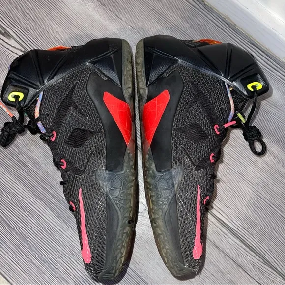 Nike Lebron XII Data Black Sneakers Shoes