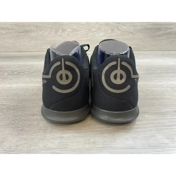 Nike Legend 9 Club IC DA1189-004 Men's 8.5 Black Leather Athletic Sneaker Shoes