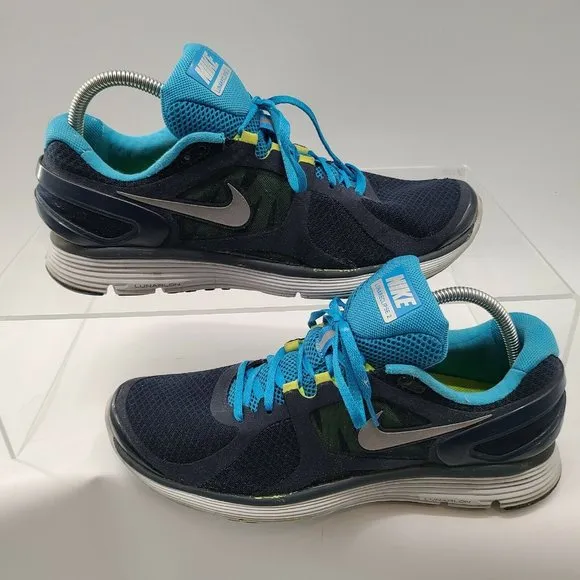 Nike LunarEclipse  2 Men's Size US 11 Athletic Running‎ Shoes Blue 487983-403
