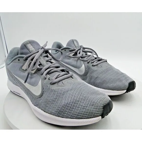 Nike Mens Downshifter 9 AQ7481-001 Gray Running Shoes Sneakers Size 11.5