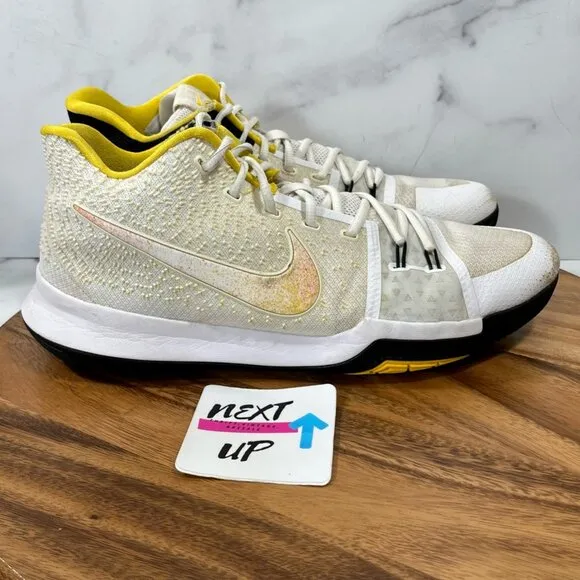 Nike Mens Kyrie Irving 3 N7 Basketball Shoes Beige‎ 899355-117 Sneakers sz 14