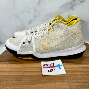 Nike Mens Kyrie Irving 3 N7 Basketball Shoes Beige‎ 899355-117 Sneakers sz 14