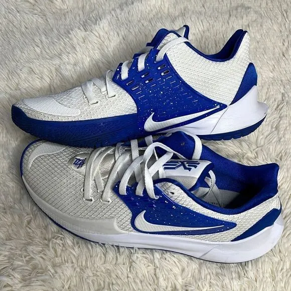 Nike Men's Kyrie Low 2 TB Lace Up Athletic Sneaker Shoes Rush Blue White Size 14