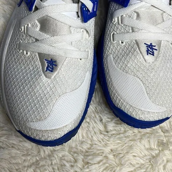 Nike Men's Kyrie Low 2 TB Lace Up Athletic Sneaker Shoes Rush Blue White Size 14