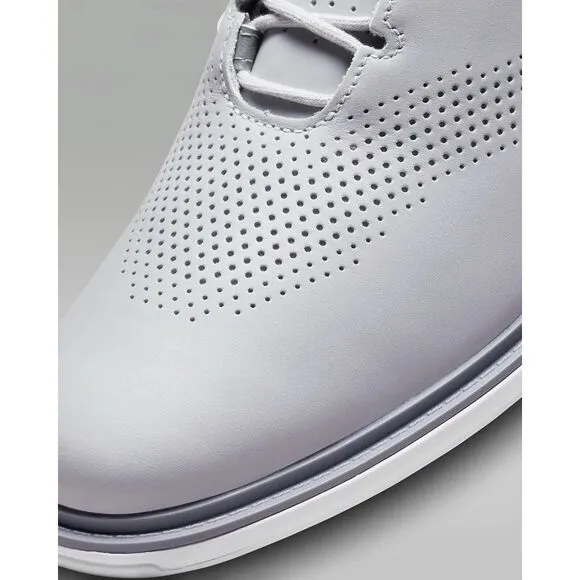 Nike Men's SIZE 5.5 Jordan ADG 4 Golf Shoes Wolf Grey White‎ Leather DM0103-010