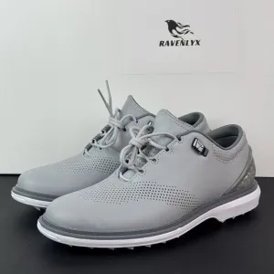 Nike Men's SIZE 5.5 Jordan ADG 4 Golf Shoes Wolf Grey White‎ Leather DM0103-010